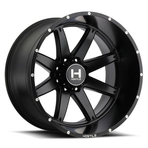 Hostile Offroad Wheels Alpha 20x9 8x165.1 0 Offset 125.2 Hub Asphalt Finish