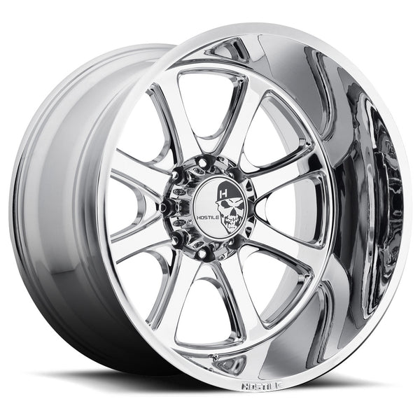 Hostile Offroad Wheels Exile 20x12 8x180 -44 Offset 125.2 Hub Armor Plated Finish