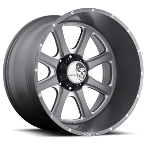 Hostile Offroad Wheels Exile 20x9 8x180 0 Offset 125.2 Hub Iron Cut Finish