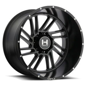 Hostile Offroad Wheels Stryker 20x12 8x165.1 -44 Offset 125.2 Hub Asphalt Finish