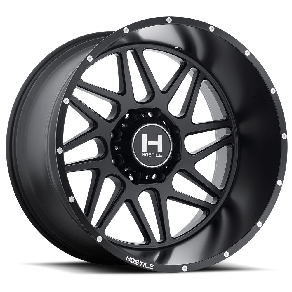 Hostile Offroad Wheels Sprocket 20x9 5x127 0 Offset 78.1 Hub Asphalt Finish