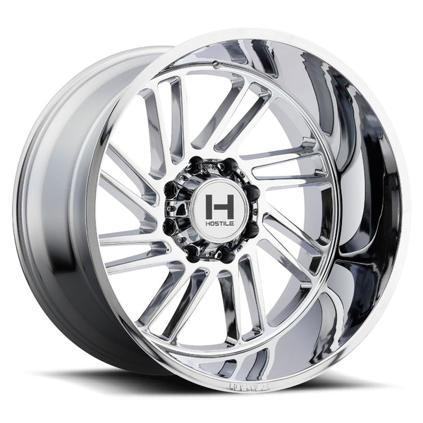 Hostile Offroad Wheels Stryker 22x12 5x127 -44 Offset 78.1 Hub Armor Plated Finish