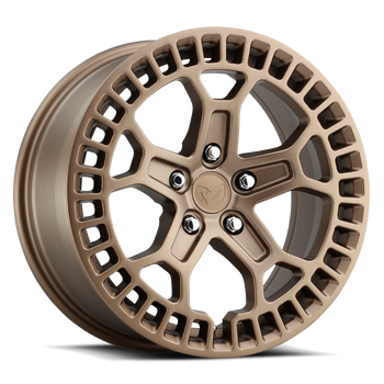 17x8 MKW Offroad Wheels M206 5x120 30et 74.1 Hub Full Matte Bronze paint