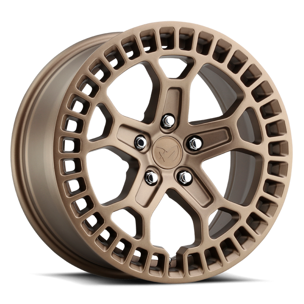 17x8 MKW Offroad Wheels M206 5x114.3 35et 73 Hub Full Matte Bronze paint