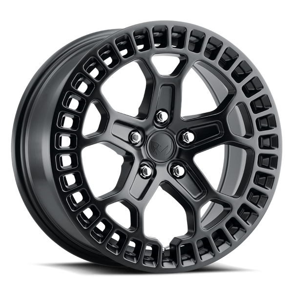 17x8 MKW Offroad Wheels M206 5x114.3 35et 73 Hub Full satin black