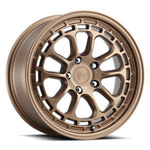 17x8 MKW Offroad Wheels M207 5x100 35et 57.1 Hub Full Matte Bronze paint