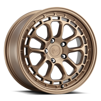 17x8 MKW Offroad Wheels M207 5x120 30et 74.1 Hub Full Matte Bronze paint