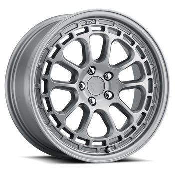 17x8 MKW Offroad Wheels M207 5x100 35et 57.1 Hub Full Matte Grey paint