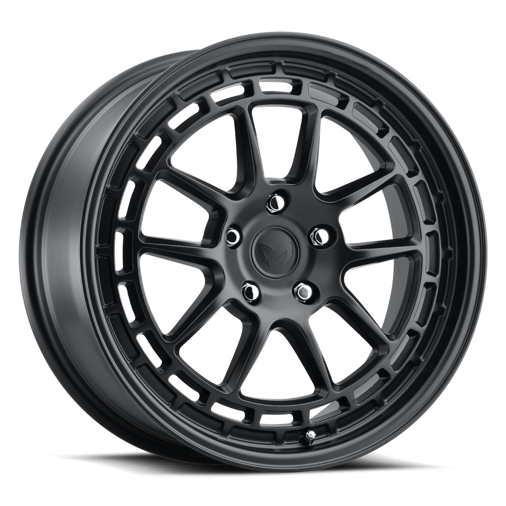 17x8 MKW Offroad Wheels M208 5x100 35et 57.1 Hub Full satin black