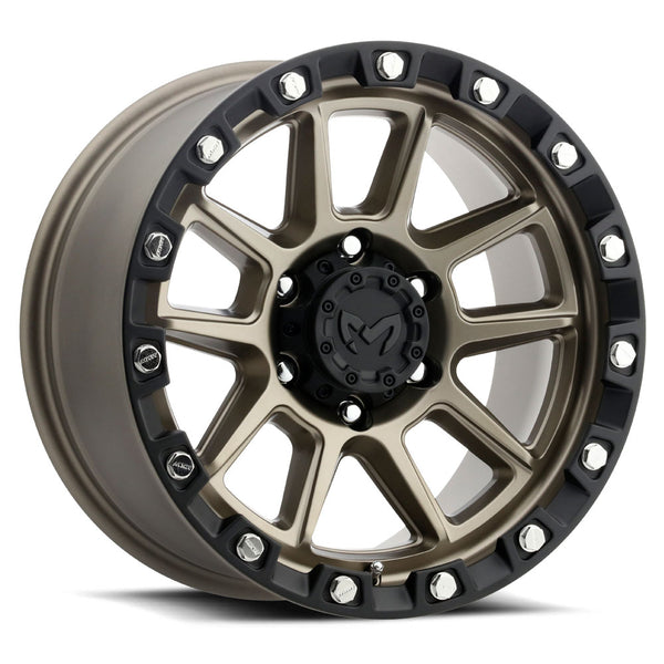 20x9 MKW Offroad Wheels M205 5x150 12et 110 Hub Matte Bronze