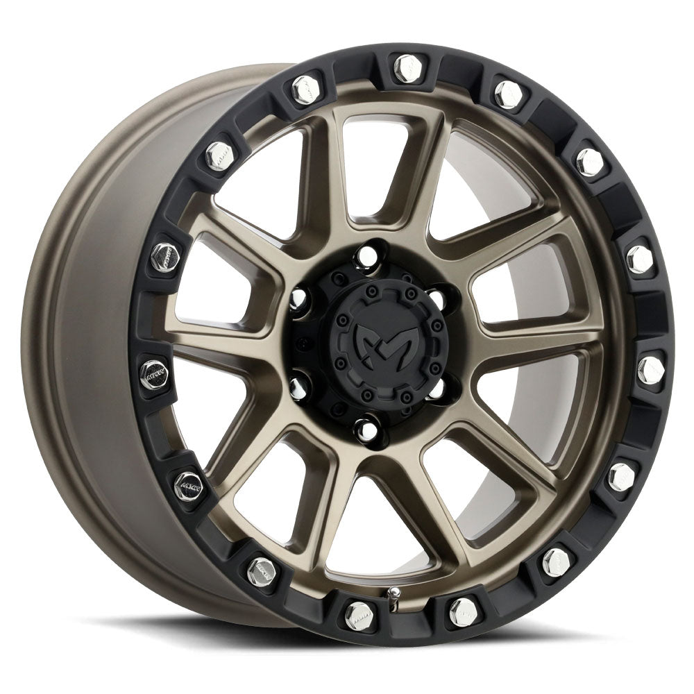 18x9 MKW Offroad Wheels M205 6x139.7 -12et 106.1 Hub Matte Bronze