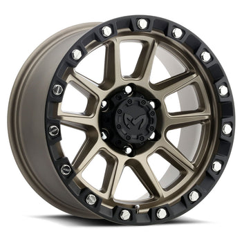 18x9 MKW Offroad Wheels M205 6x135 12et 87 Hub Matte Bronze