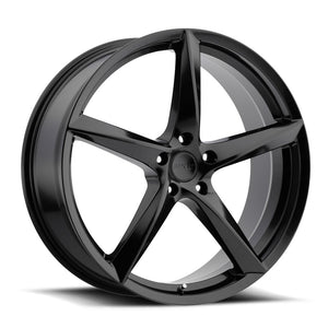 18x8 MKW Wheels M120 5x120 40et 74.1 Hub Satin Black