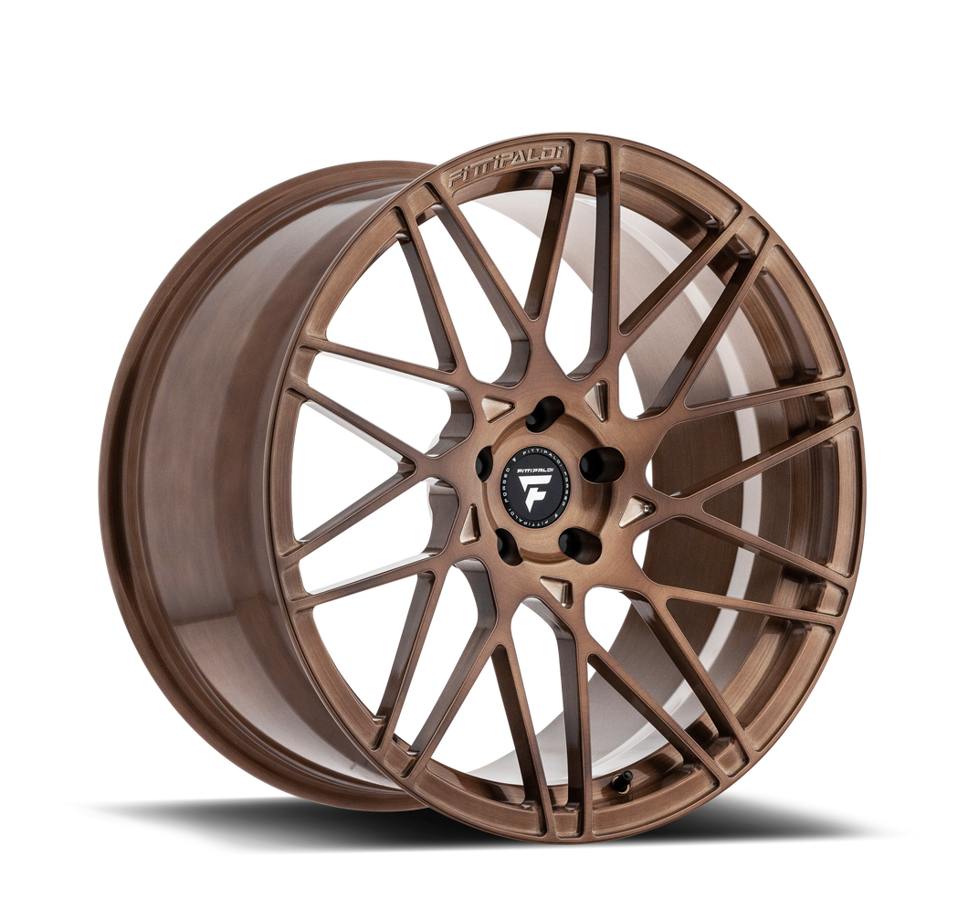 20x10.5 Fittipaldi Wheels FSF03BZ 5x112 +38 Offset 57.1 Hub Brushed