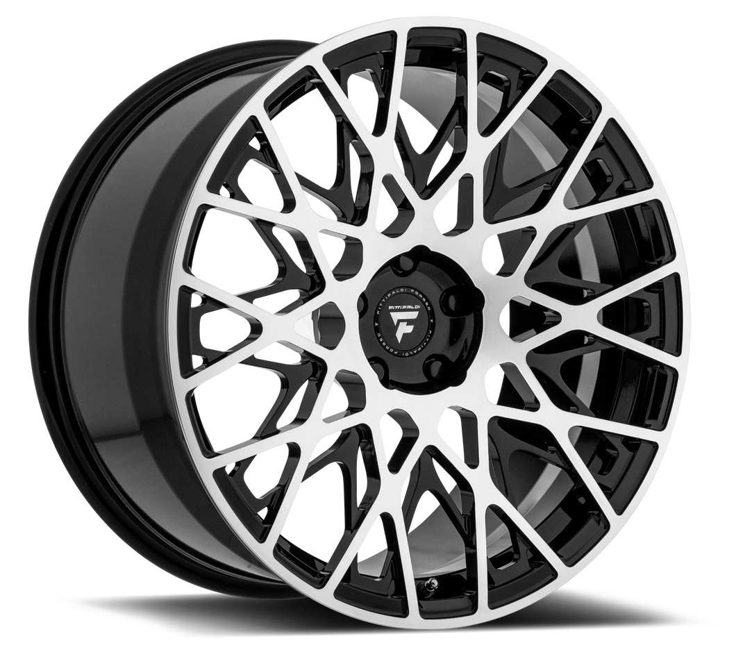 20x9 Fittipaldi Wheels FSF08MB 5x120 +35 Offset 64.1 Hub Black/Machined