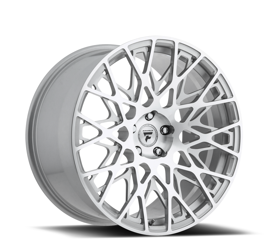 20x10.5 Fittipaldi Wheels FSF08MS 5x114.3 +38 Offset 70.5 Hub Black/Machined