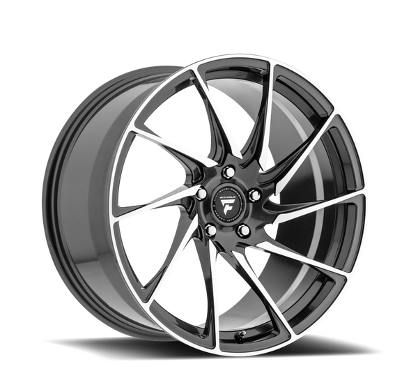 20x10.5 Fittipaldi Wheels FSF05MG 5x114.3 +45 Offset 60.1 Hub Graphite