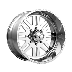 20x14 8x165.1 American Force Wheels AFW 09 Liberty SS Polished -73  offset  122  hub