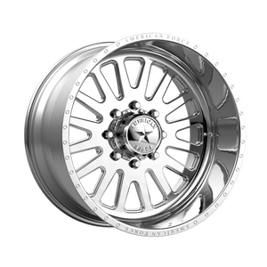 22x16 6x139.7 American Force Wheels AFW F20 Atom SS Polished -101  offset  78.1  hub