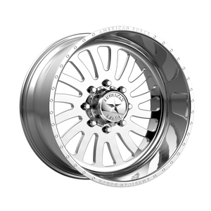 22x10 8x170 American Force Wheels AFW 74 Octane SS Polished -25  offset  125.2  hub