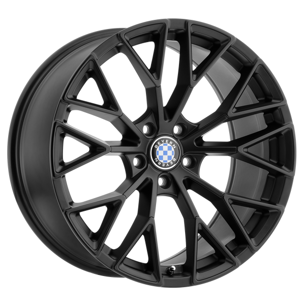 15x8 5x120 Beyern Wheels Antler Black 15 offset 72.56 hub