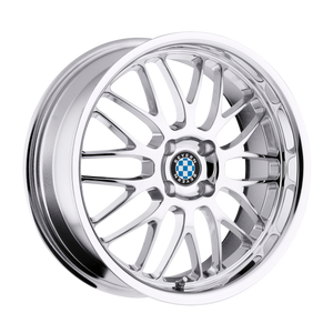 22x10 5x120 Beyern Wheels Mesh Chrome 30 offset 72.56 hub