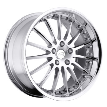 20x8.5 5x120.65 Coventry Wheels Whitley Chrome 20 offset 73.8 hub