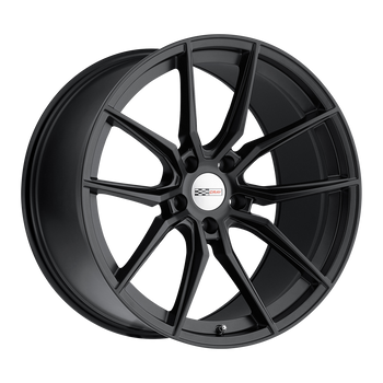 20x9 5x120.65 Cray Wheels Spider Matte Black 65 offset 70.3 hub