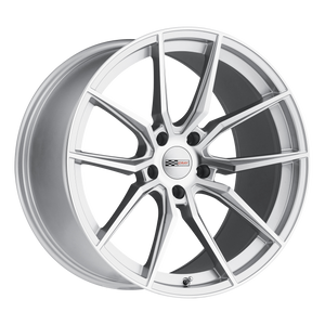 20x9 5x120.65 Cray Wheels Spider Silver With Mirror Cut Face 37 offset 70.3 hub