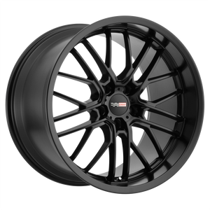 20x9 5x120.65 Cray Wheels Eagle Matte Black 69 offset 70.3 hub