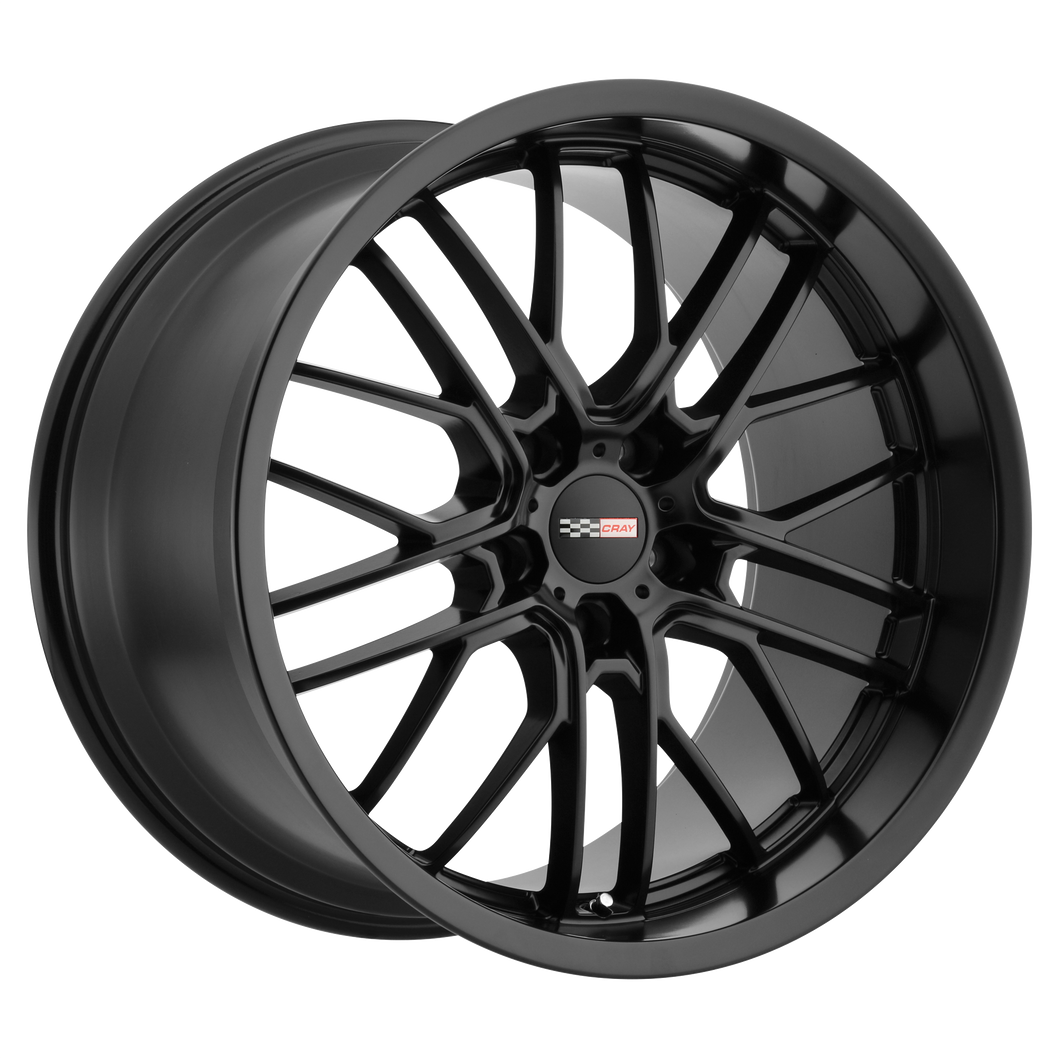 21x9 5x120.65 Cray Wheels Eagle Matte Black 47 offset 70.3 hub