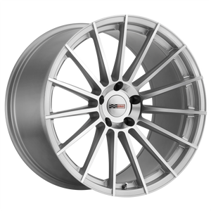 21x9 5x120 Cray Wheels Mako Silver With Mirror Cut Face 38 offset 67.06 hub