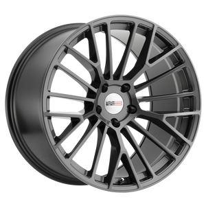 21x10.5 5x120.65 Cray Wheels Astoria High Gloss Gunmetal 65 offset 70.3 hub