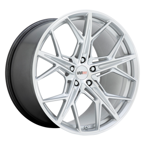 22x10.5 5x120 Cray Wheels Hammerhead Silver 52 offset 67.06 hub