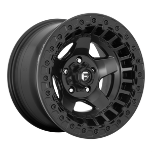 17x9 Fuel Offroad Wheels D118 Warp Beadlock 5x127 -15 Offset 71.5 Centerbore Matte Black