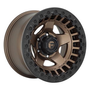 17x9 Fuel Offroad Wheels D119 Warp Beadlock 6x139.7 -15 Offset 106.1 Centerbore Bronze