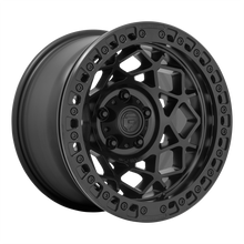 17x9 Fuel Offroad Wheels D120 Unit Beadlock 6x139.7 -15 Offset 106.1 Centerbore Blackout