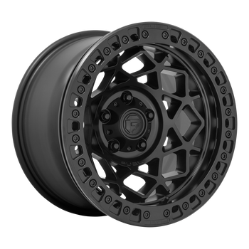 17x9 Fuel Offroad Wheels D120 Unit Beadlock 6x139.7 -15 Offset 106.1 Centerbore Blackout