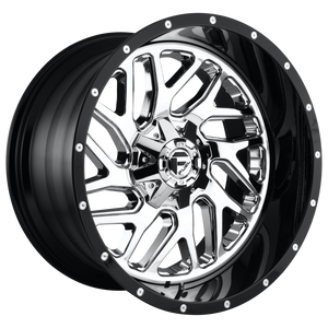 22x14 Fuel Offroad Wheels D211 Triton 8x165.1 -70 Offset 125.2 Centerbore Chrome