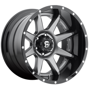 20x10 Fuel Offroad Wheels D238 Rampage 8x170 -19 Offset 125.1 Centerbore Gunmetal