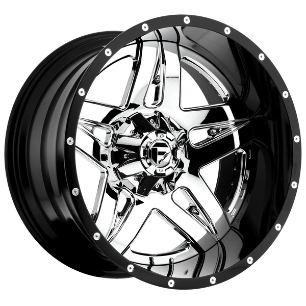 20x10 Fuel Offroad Wheels D243 Full Blown 5x127/5x135 -19 Offset 87.1 Centerbore Chrome