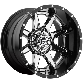 20x10 Fuel Offroad Wheels D247 Rampage 8x170 -19 Offset 125.1 Centerbore Chrome