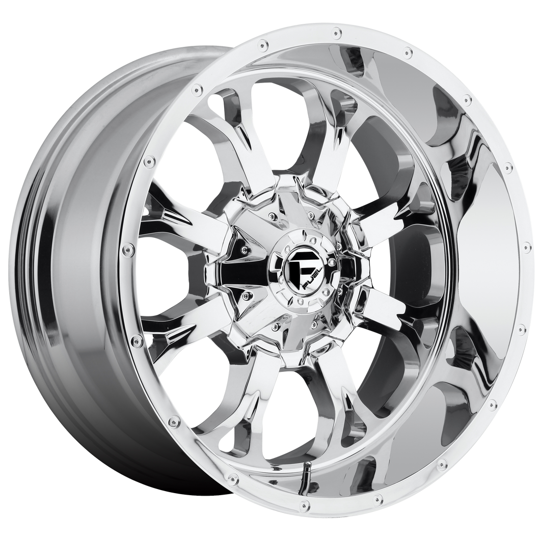 20x10 Fuel Offroad Wheels D516 Krank 6x135/6x139.7 -12 Offset 106.1 Centerbore Chrome