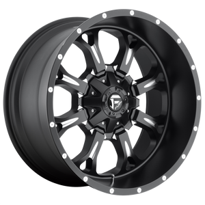 20x9 Fuel Offroad Wheels D517 Krank 6x135/6x139.7 1 Offset 106.1 Centerbore Matte Black