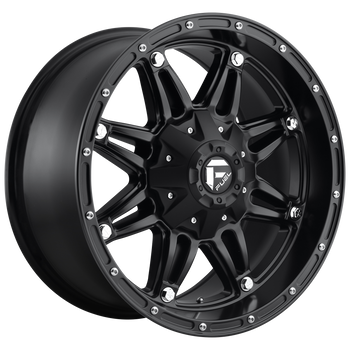 20x12 Fuel Offroad Wheels D531 Hostage 6x135/6x139.7 -45 Offset 106.1 Centerbore Matte Black