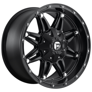 18x12 Fuel Offroad Wheels D531 Hostage 8x170 -44 Offset 125.1 Centerbore Matte Black