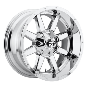 17x6.5 Fuel Offroad Wheels D536 Maverick 8x165.1 116 Offset 125.1 Centerbore Chrome