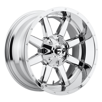 20x12 Fuel Offroad Wheels D536 Maverick 6x135/6x139.7 -44 Offset 106.1 Centerbore Chrome