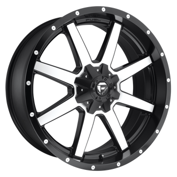 20x9 Fuel Offroad Wheels D537 Maverick 6x135/6x139.7 20 Offset 106.1 Centerbore Matte Black