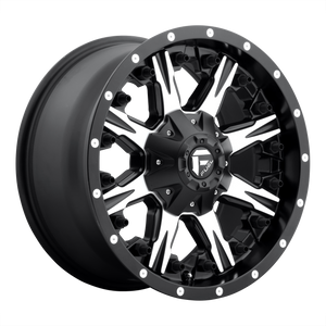 20x10 Fuel Offroad Wheels D541 Nutz 5x139.7/5x150 -12 Offset 110.1 Centerbore Matte Black